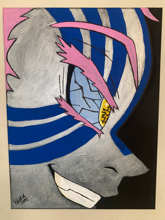 Akaza Vs. Rengoku*ORIGINAL PAINTING*