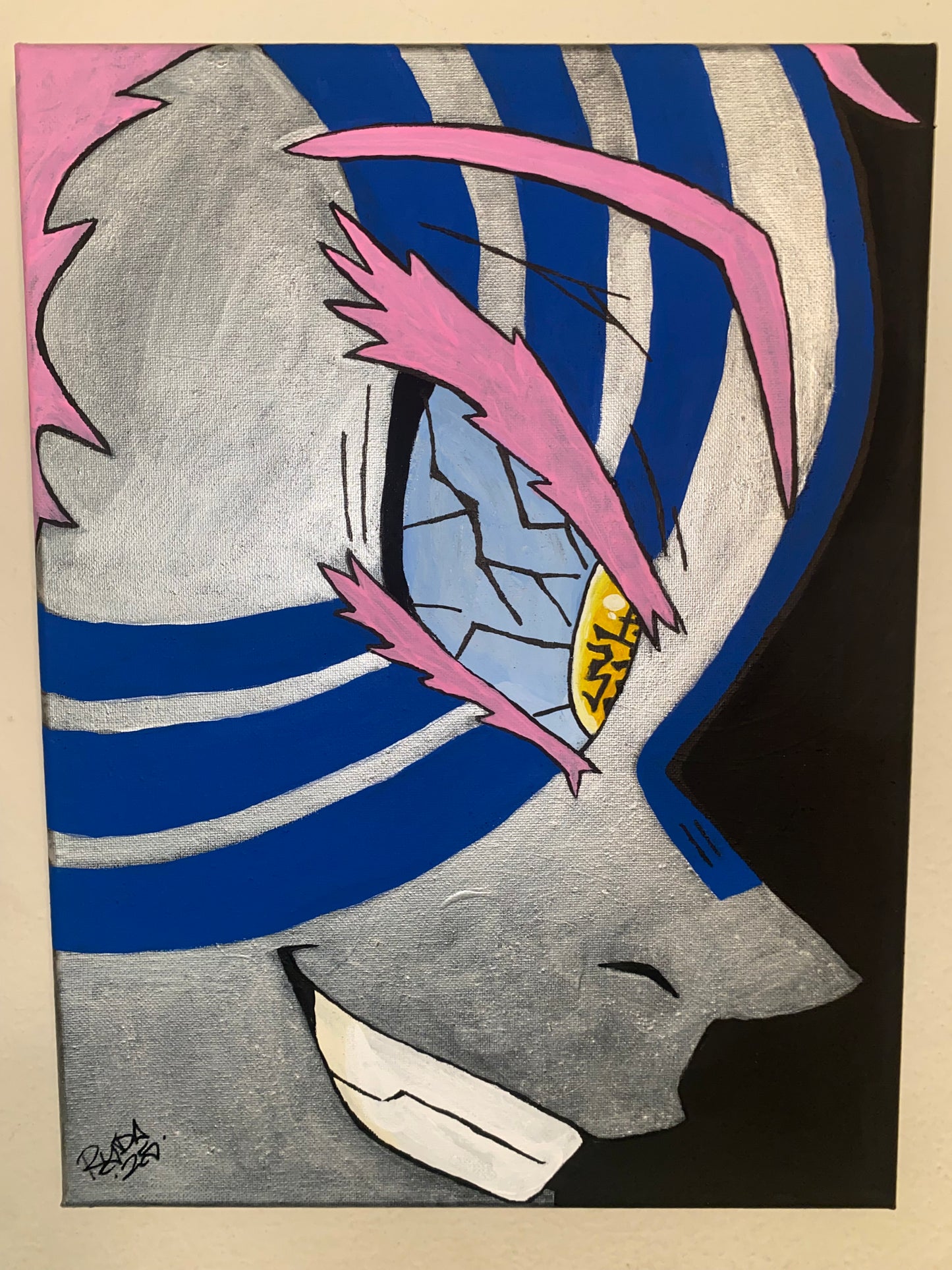 Akaza Vs. Rengoku*ORIGINAL PAINTING*