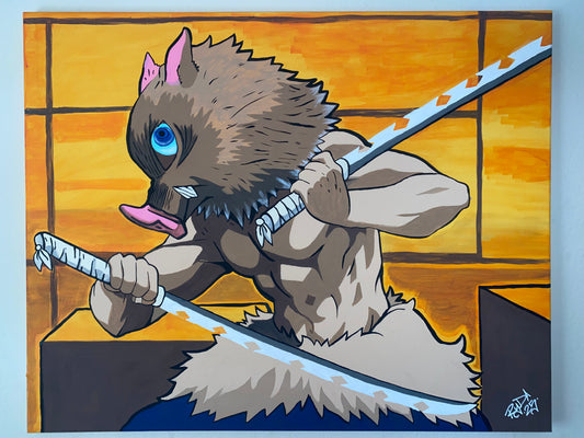 LORD INOUSKE!!*ORIGINAL PAINTING*